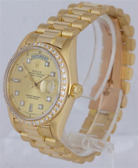 rolex presidential ladies 18k gold|Rolex day date 18038.